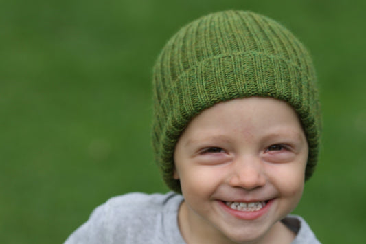 Dark Olive Beanie for Babies & Children