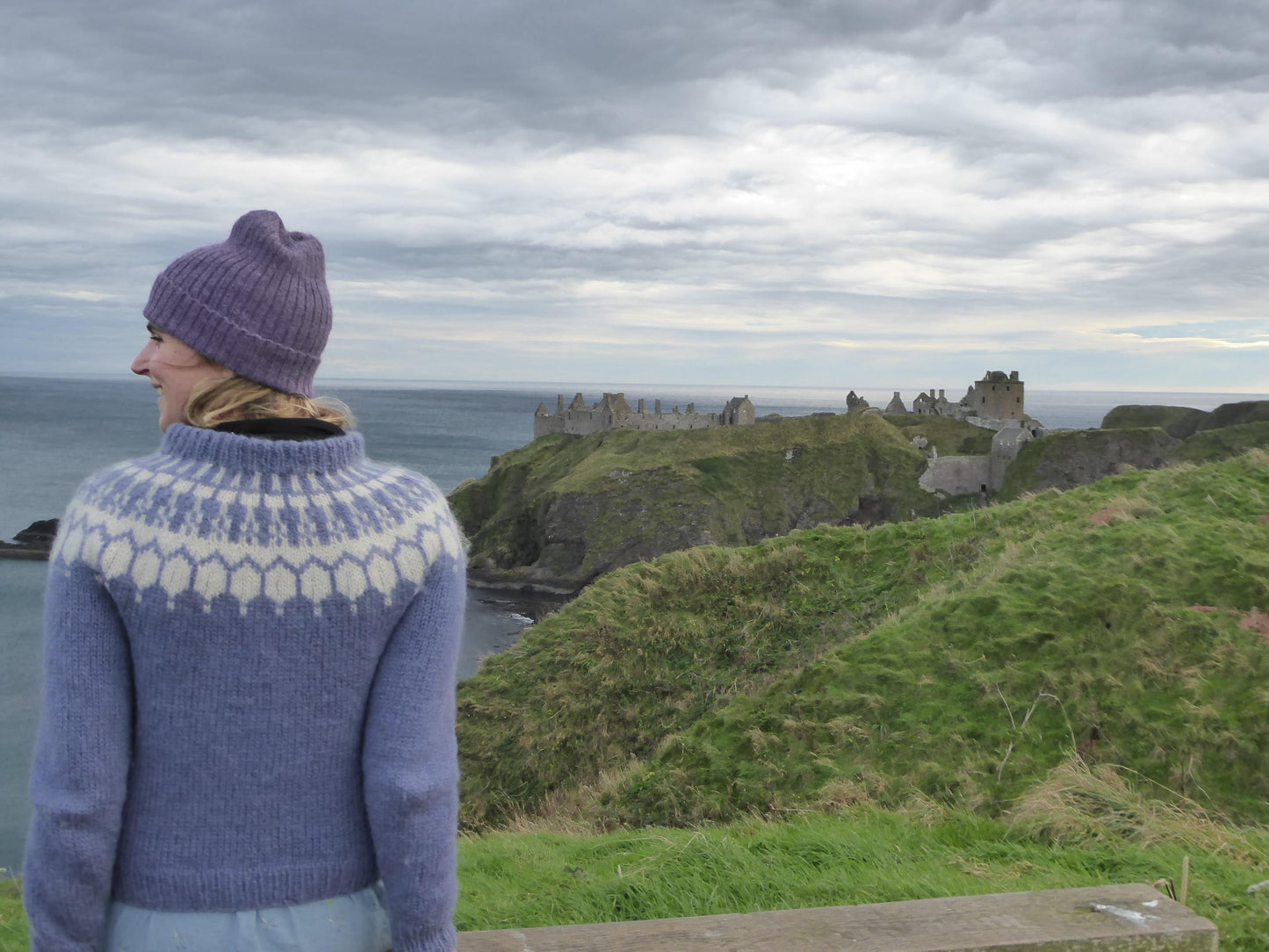 Lavender (light purple) Beanie Hat for Adults. 100% Alpaca