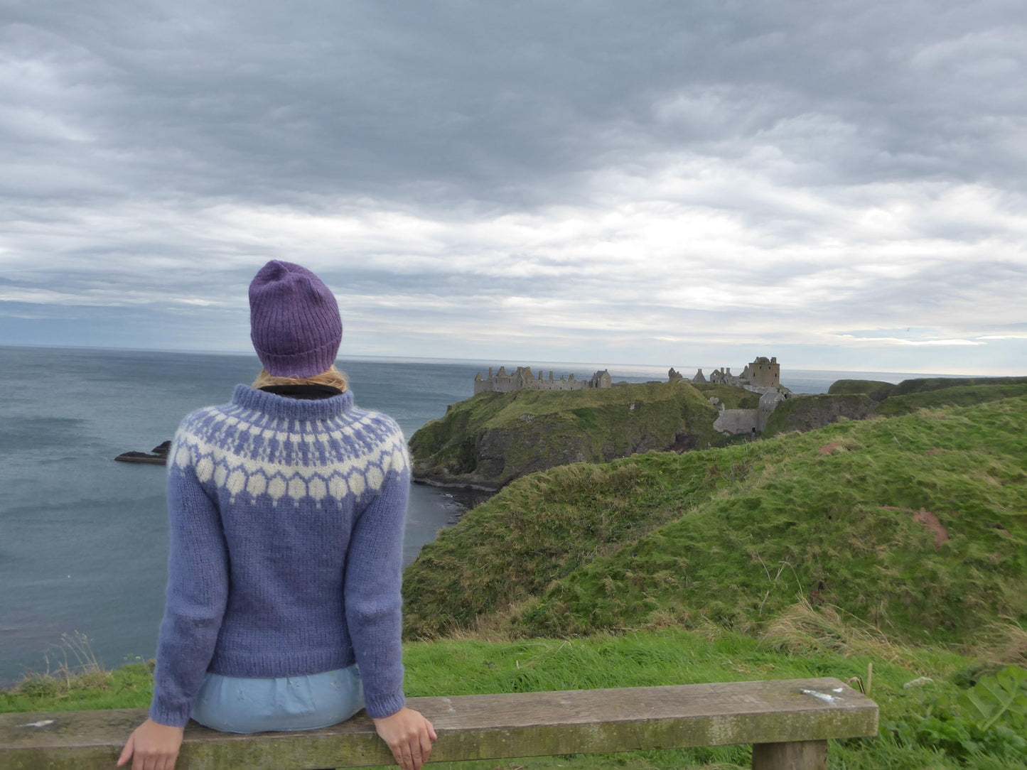 Lavender (light purple) Beanie Hat for Adults. 100% Alpaca